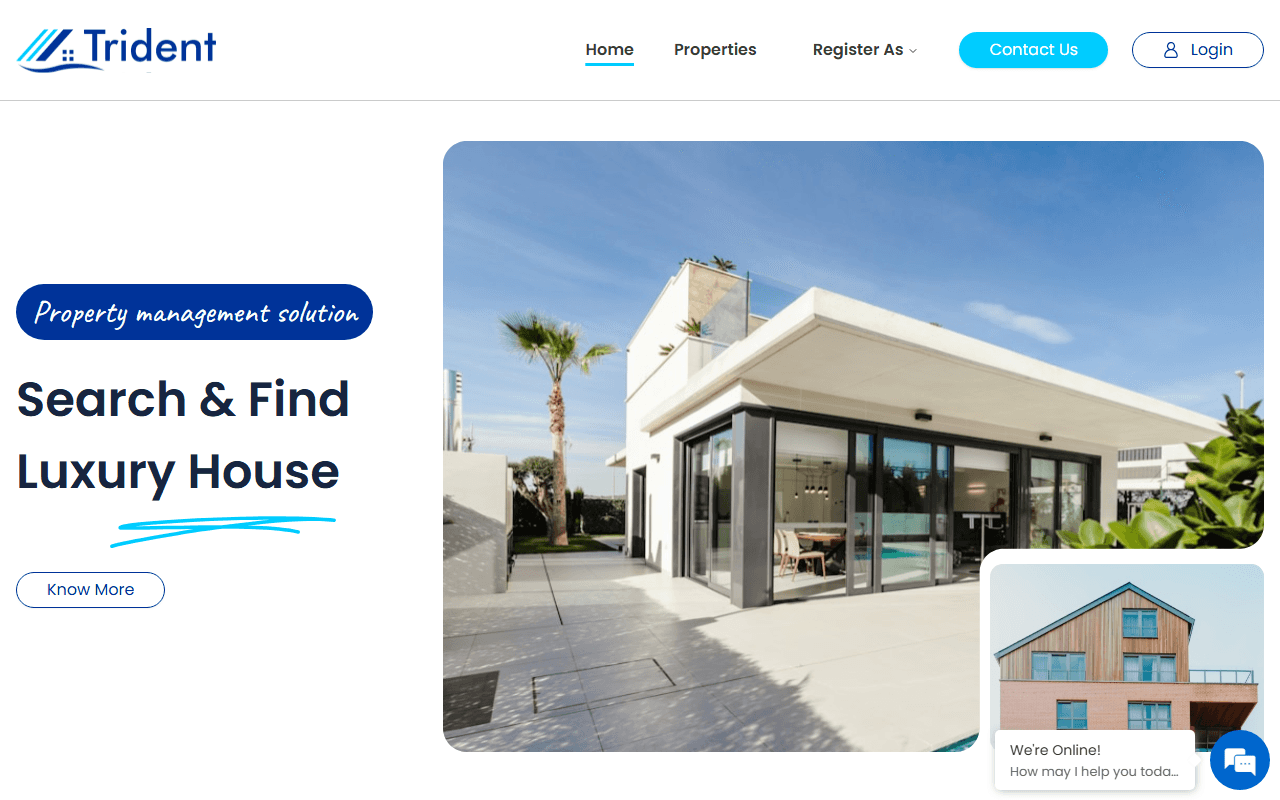 Trident Rentals — Property Rental Platform